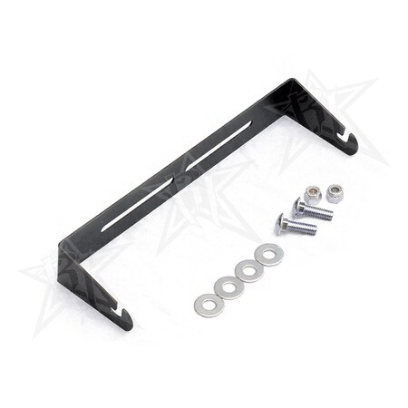 Rigid Industries BLACK POWDER COAT CRADLE MOUNT FOR 10IN E-SERIES 41010